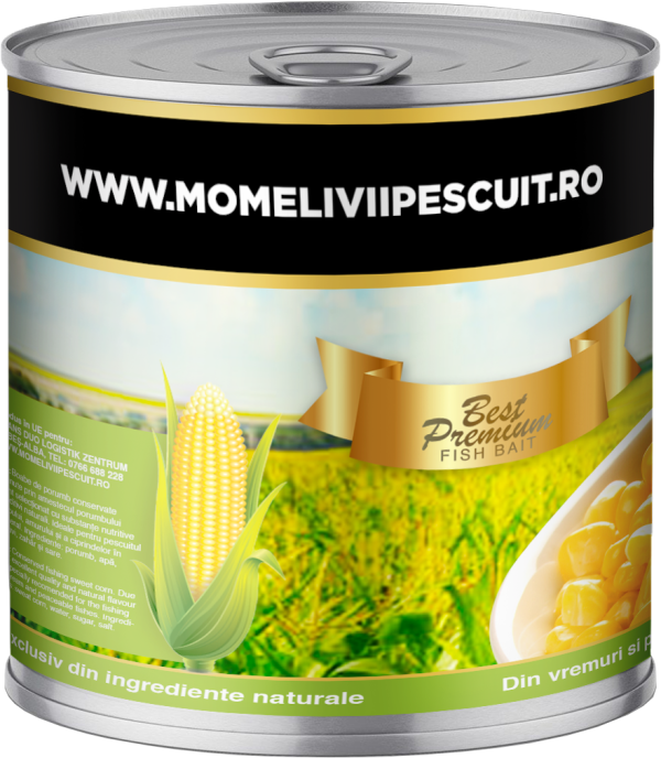CONSERVA BOABE PORUMB NATUR 425 gr.